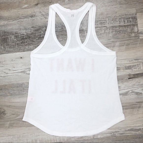 Victorias Secret I Want It All Racerback Tank Top - Picture 5 of 8